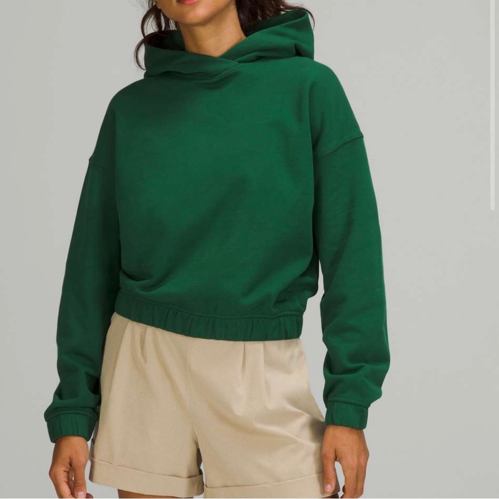 NWOT Lululemon hoodie, Everglade Green, 4
